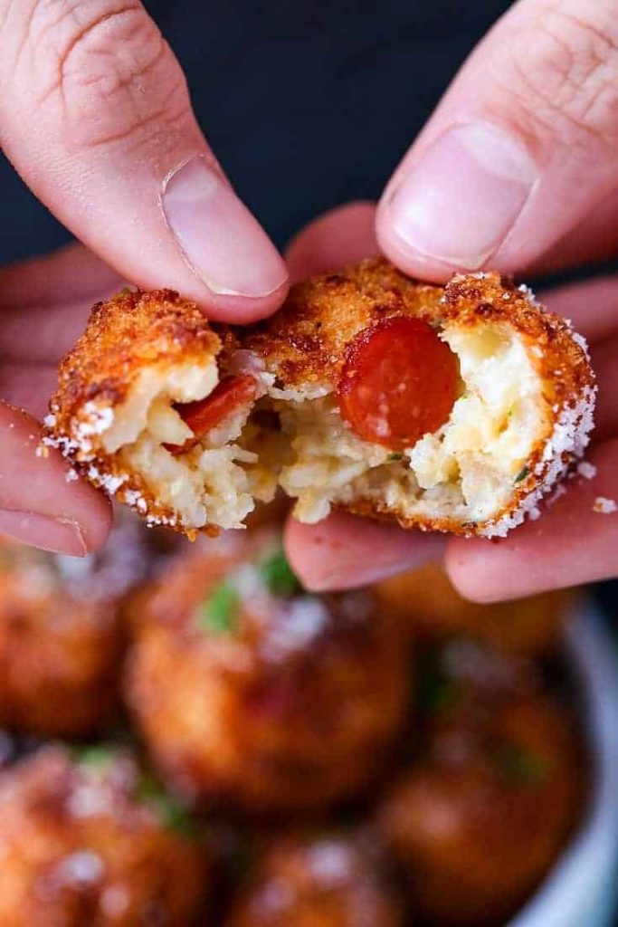 PEPPERONI PIZZA ARANCINI